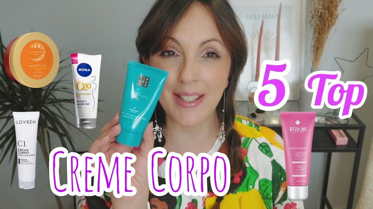5 CREME CORPO PERFETTE PER L'ESTATE☀️ecco le mie preferite #top5 #crema #corpo