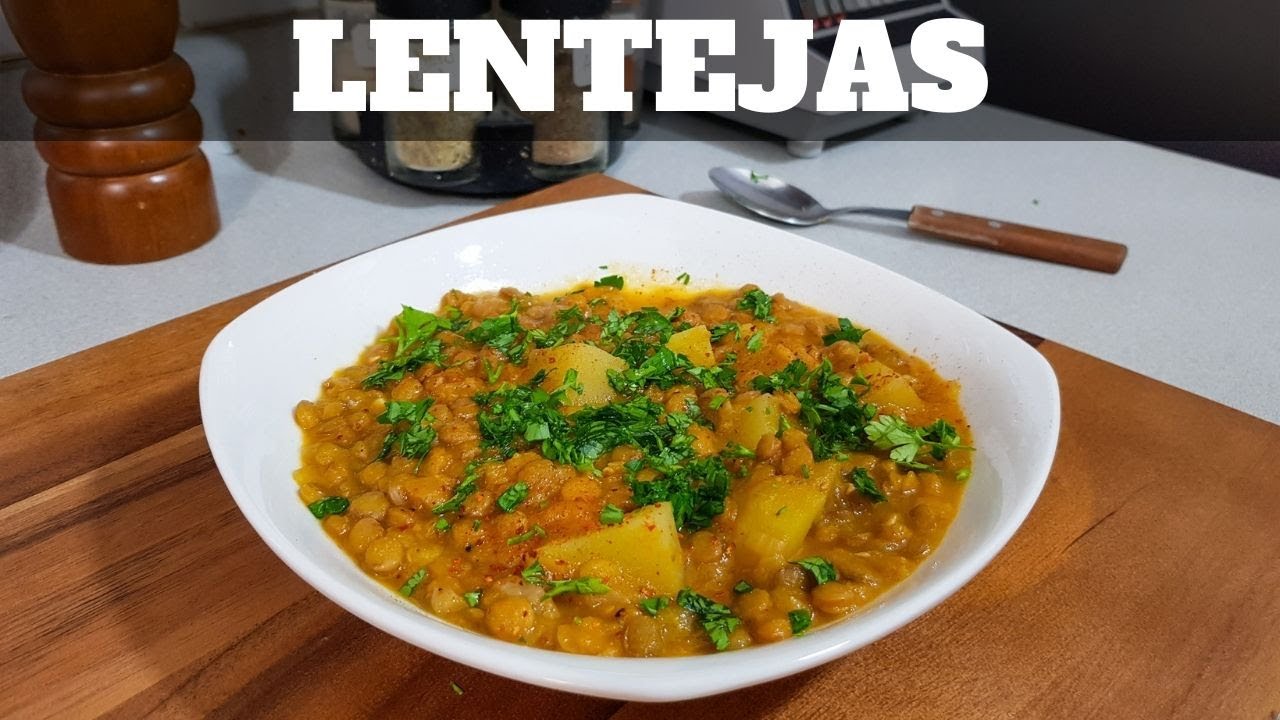 LENTEJAS ESPAÑOLAS 🇪🇸 [Lentejas cremosas con papas] 🥣 [Receta Vegetariana] | William Priets