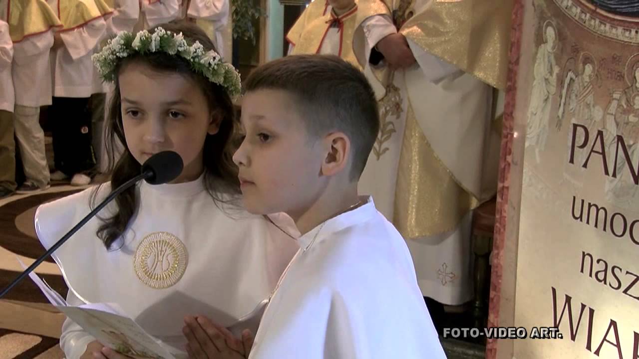 Najpiękniejsza I KOMUNIA ŚWIĘTA Kościół Garnizonowy MBNP w Hrubieszowie 26 maja 2013 r.