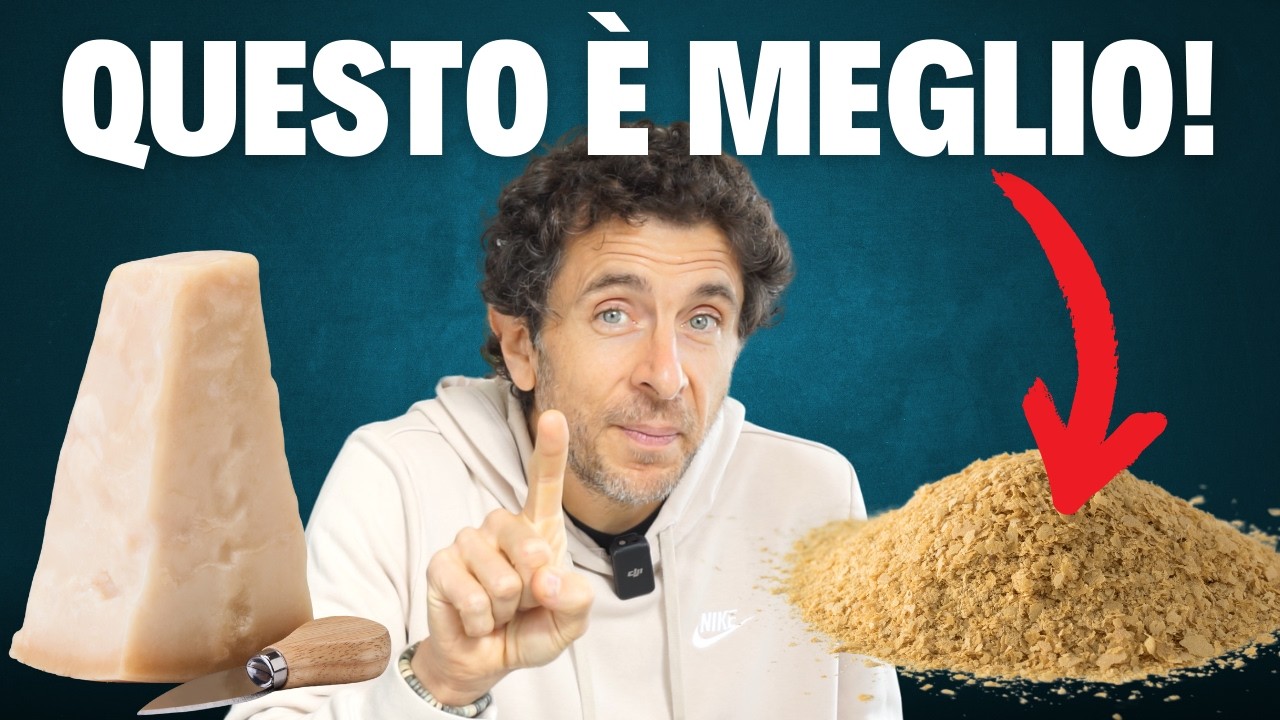 Sembra formaggio grana ma... è meglio! Lievito alimentare disattivato
