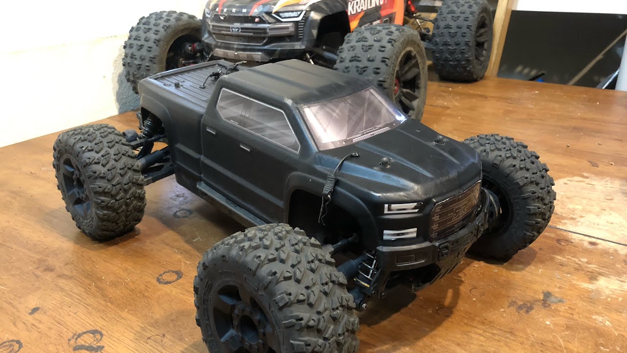 Arrma Big Rock what broke ? Installation of a metal spur gear & new upgraded shocks