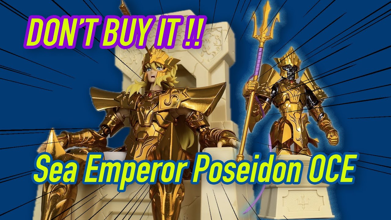 Bandai Saint Cloth Myth EX Poseidon -ORIGINAL COLOR EDITION- Unboxing! Is this Worth Buying?
