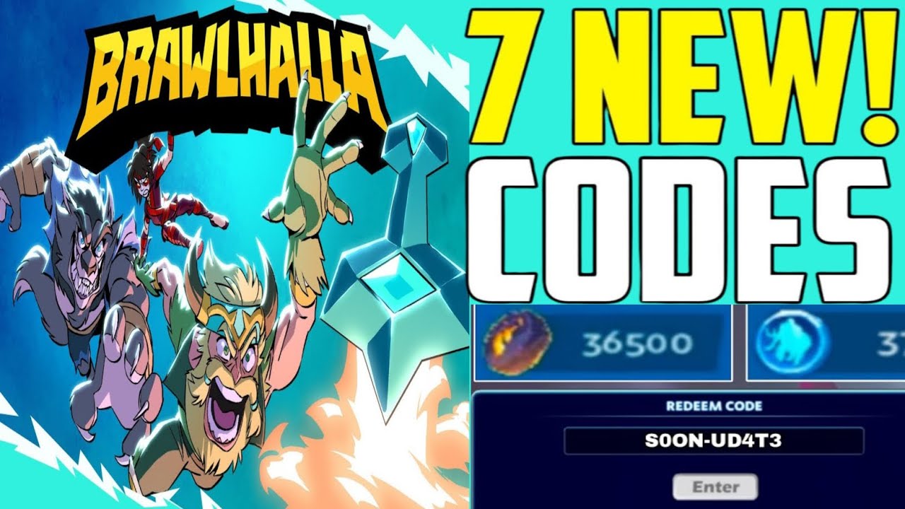 ⚡ НОВЫЕ КОДЫ Январь 2026! Коды активации Brawlhalla 🎁 | Все рабочие коды Brawlhalla | Бесплатные ...