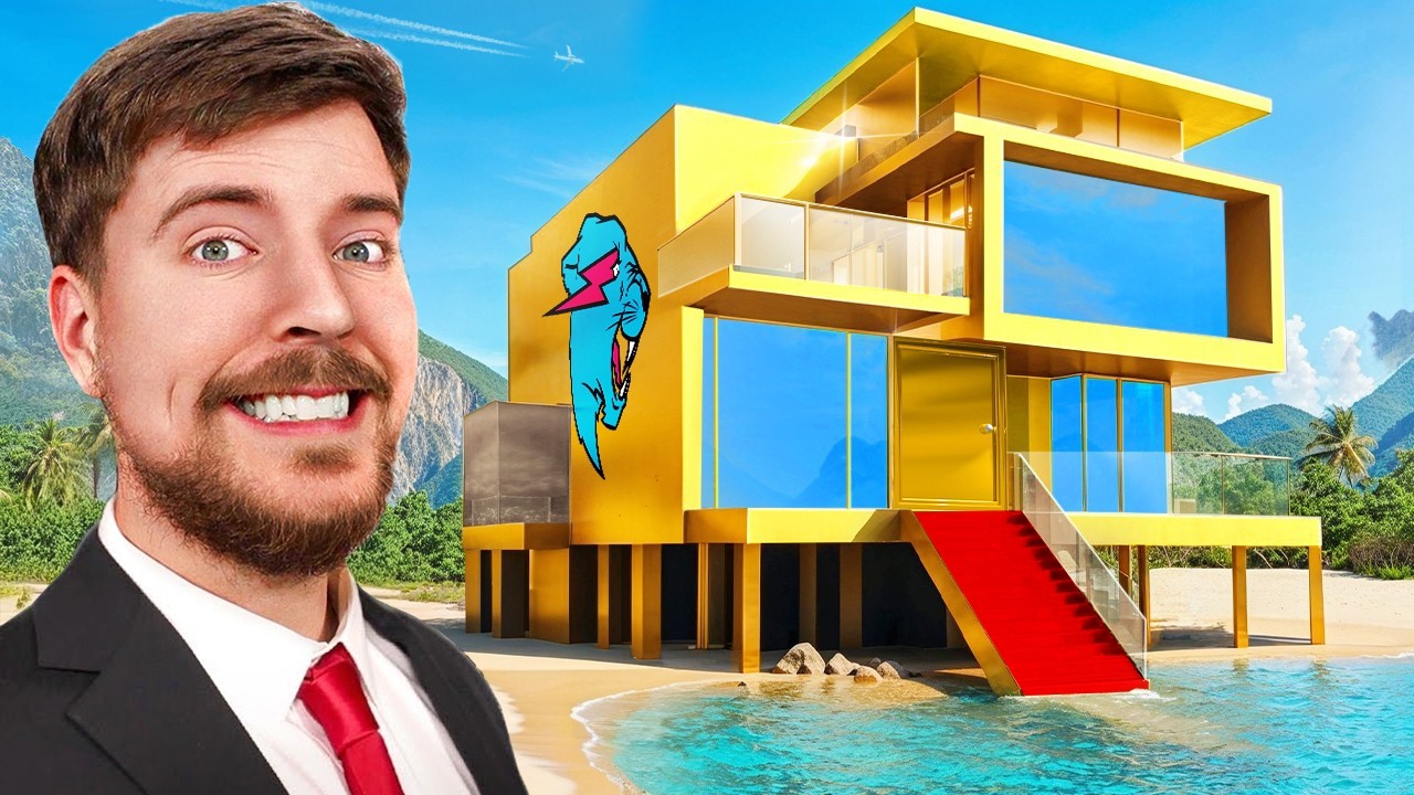 Я удивил MrBeast персонализированным домом!
