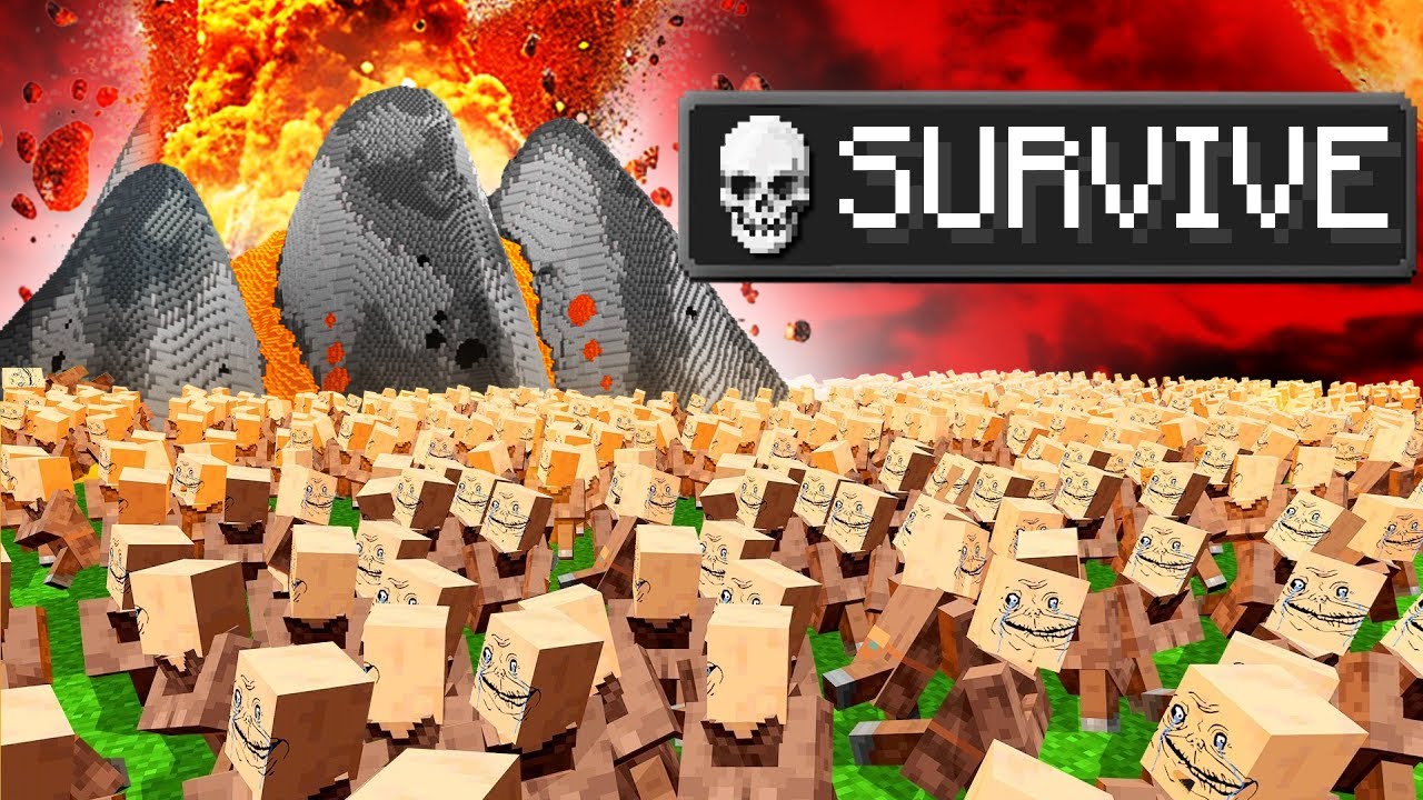 1,000,000 Villagers VS Extreme Natural Disasters
