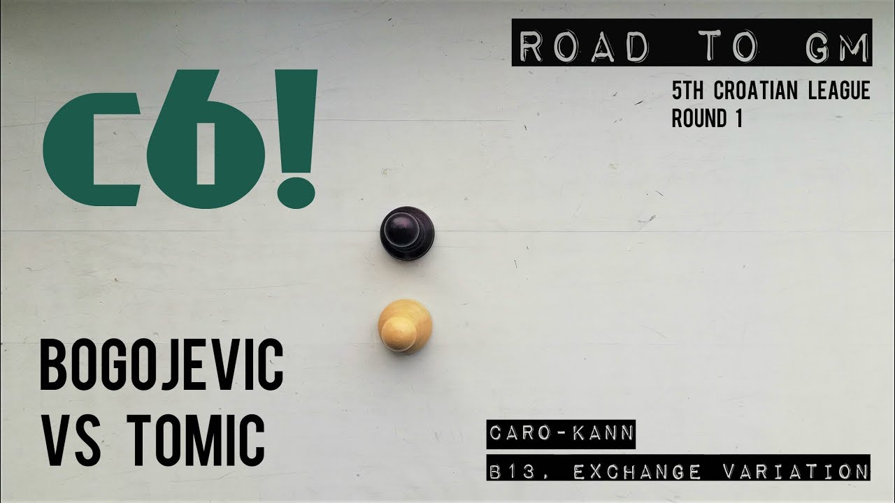 Black in the Exchange Caro-Kann ⎸Road to GM , Game 1