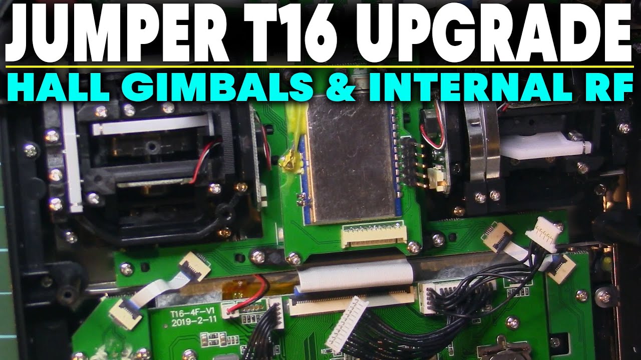 Jumper T16 Upgrade (Hall Gimballs & Internal RF)