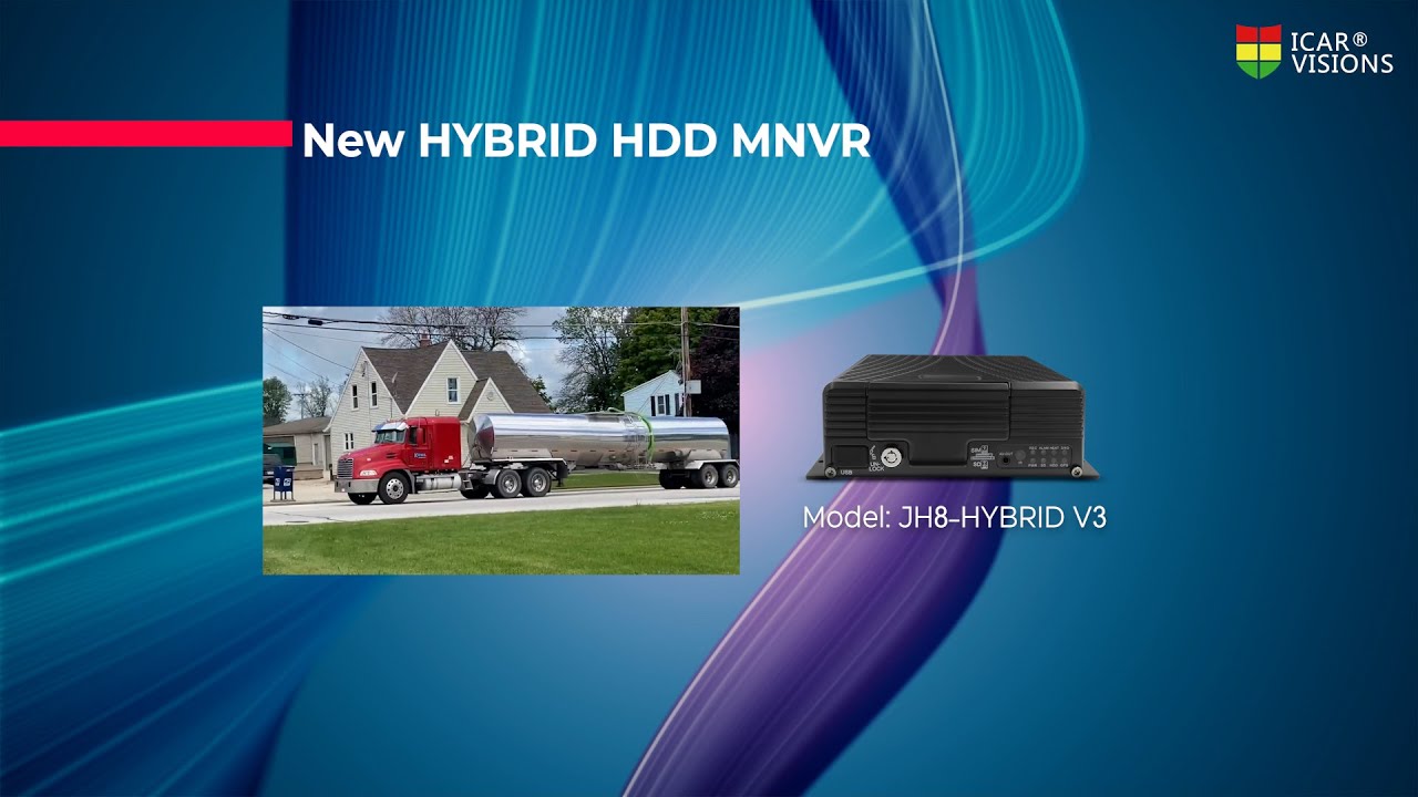 Next-Gen AI Mobile NVR for Fleet Safety – JH8-HYBRID (V3) 🚛