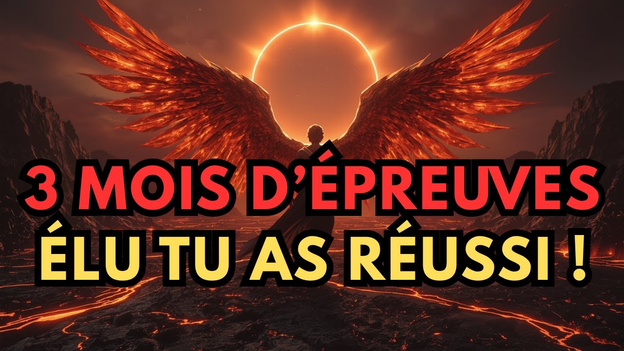 Élu : Dieu t'a mis à l'épreuve incognito pendant 3 mois — tu as réussi TOUTES les épreuves !