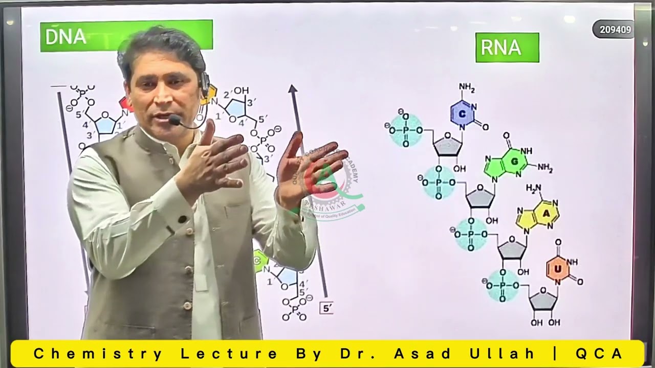 BIOCHEMISTRY Lecture #5  By Dr  Asad Ullah |  QCA  | 2nd Year Lecture