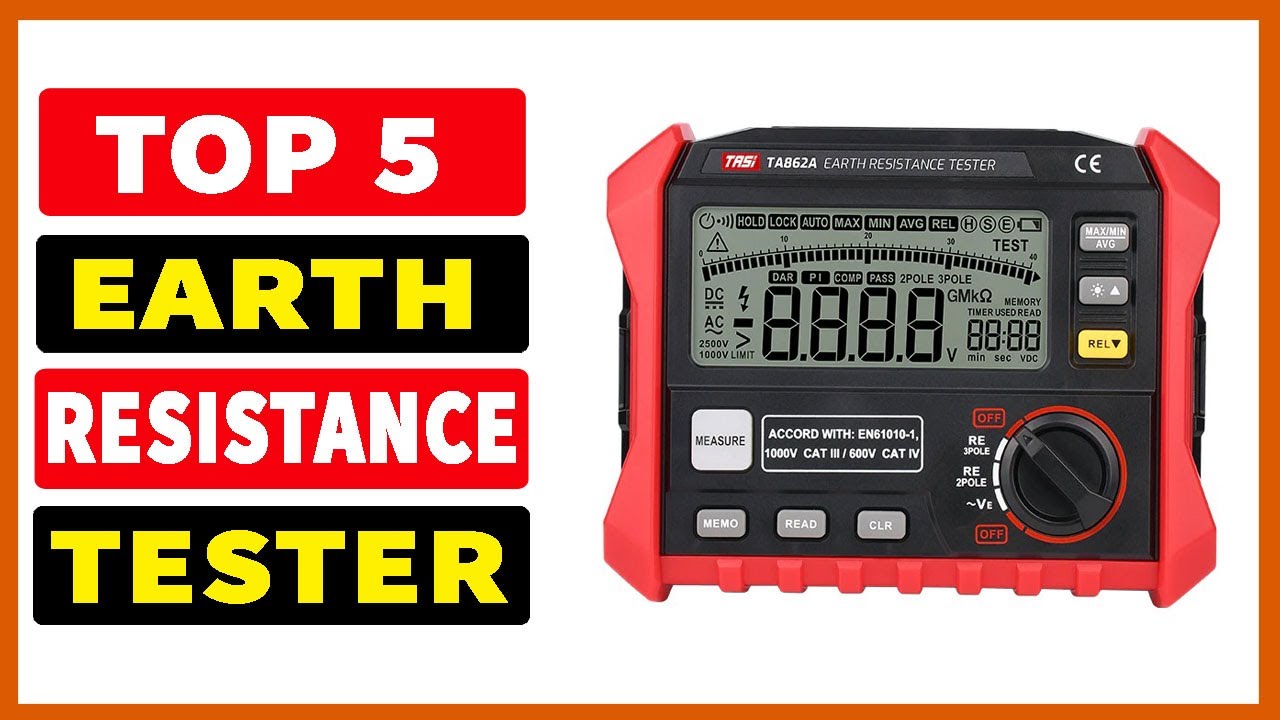 Top 5 Best Earth Resistance Tester In 2023