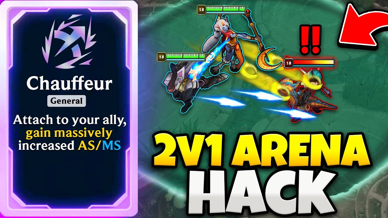We turned Arena into a 2v1 with this GENIUS Hack... (SORAKA GUNNER)