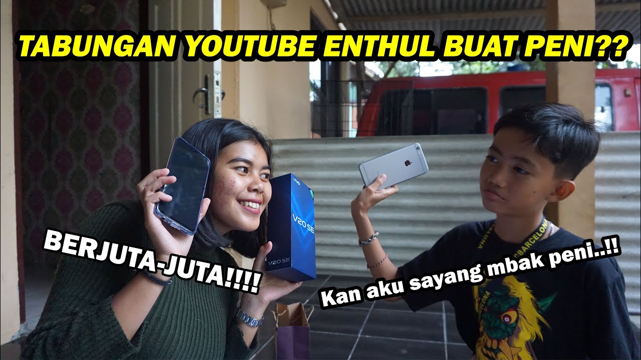 DAPAT HADIAH SPESIAL DARI ENTHUL || Hasil nabung selama ikut youtube