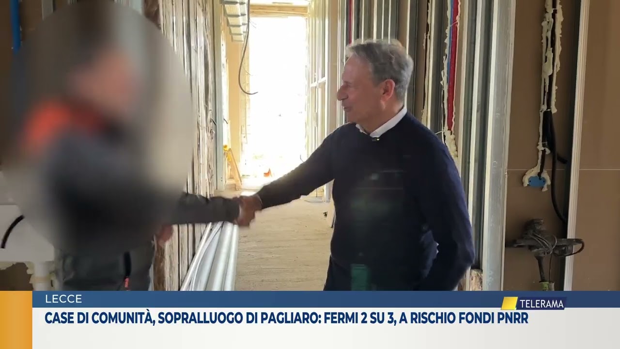 Case di comunità, Pagliaro: fermi 2 su 3, a rischio fondi PNRR