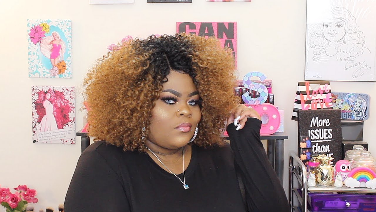 The Dopest Natural Curls Ever | Sensationnel Lace Wig Rule Breaker