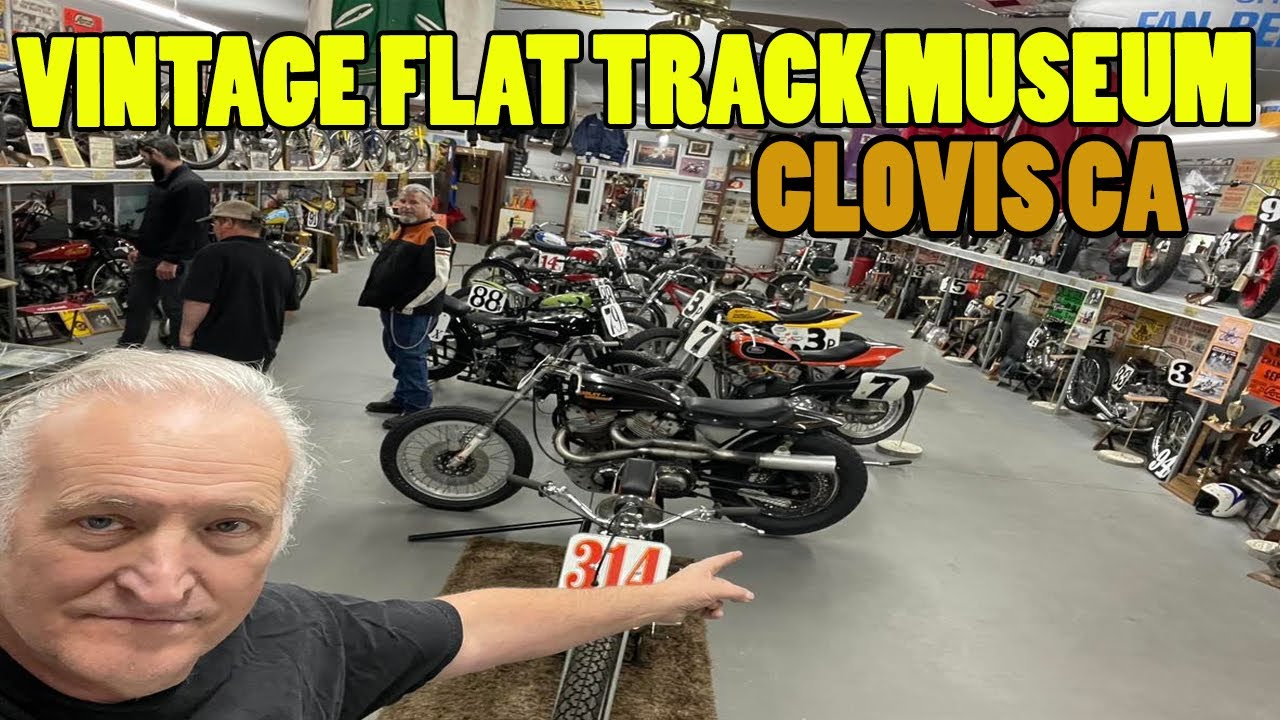 Clovis Flat Track Museum 100 Vintage Motorcycles and MORE! #vintagemotorcycles