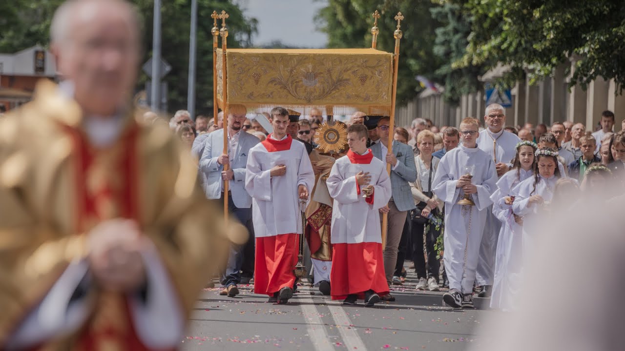 Procesja Bożego Ciała w licheńskim sanktuarium
