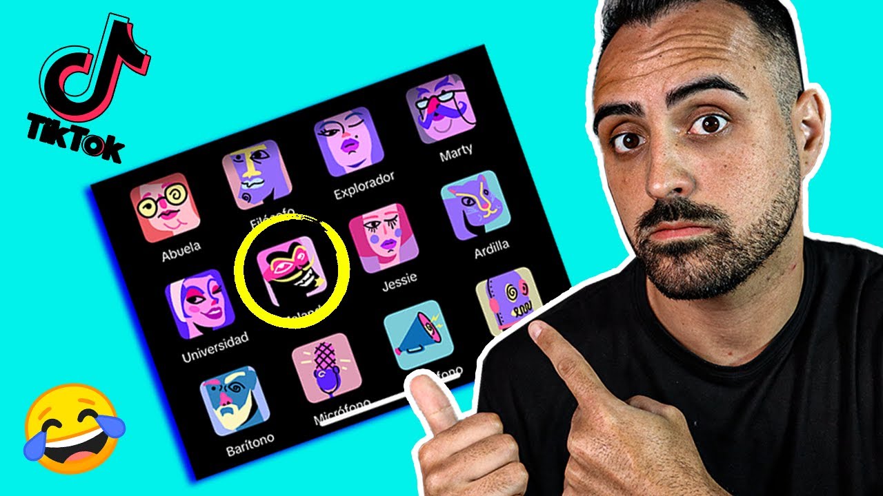 🤣 C&oacute;mo poner VOZ GRACIOSA en TIKTOK | Voz para hacerte VIRAL en TIKTOK