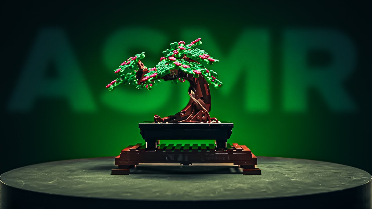 ASMR 🌱Building a LEGO BONSAI Tree