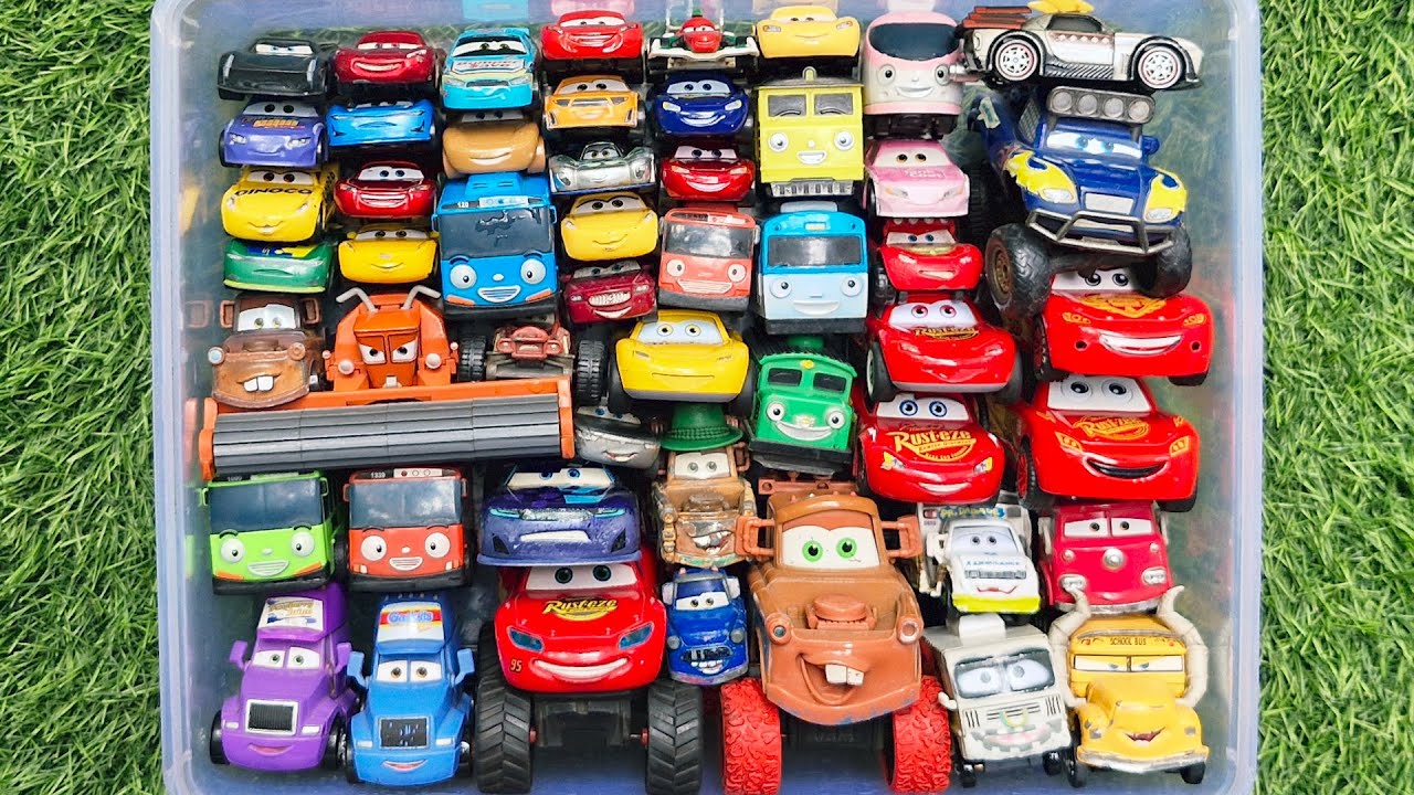 Disney Pixar Cars Unboxing Review | Lightning McQueen, Tow Mater, Doc Hudson, Sally Carrera, Cruz