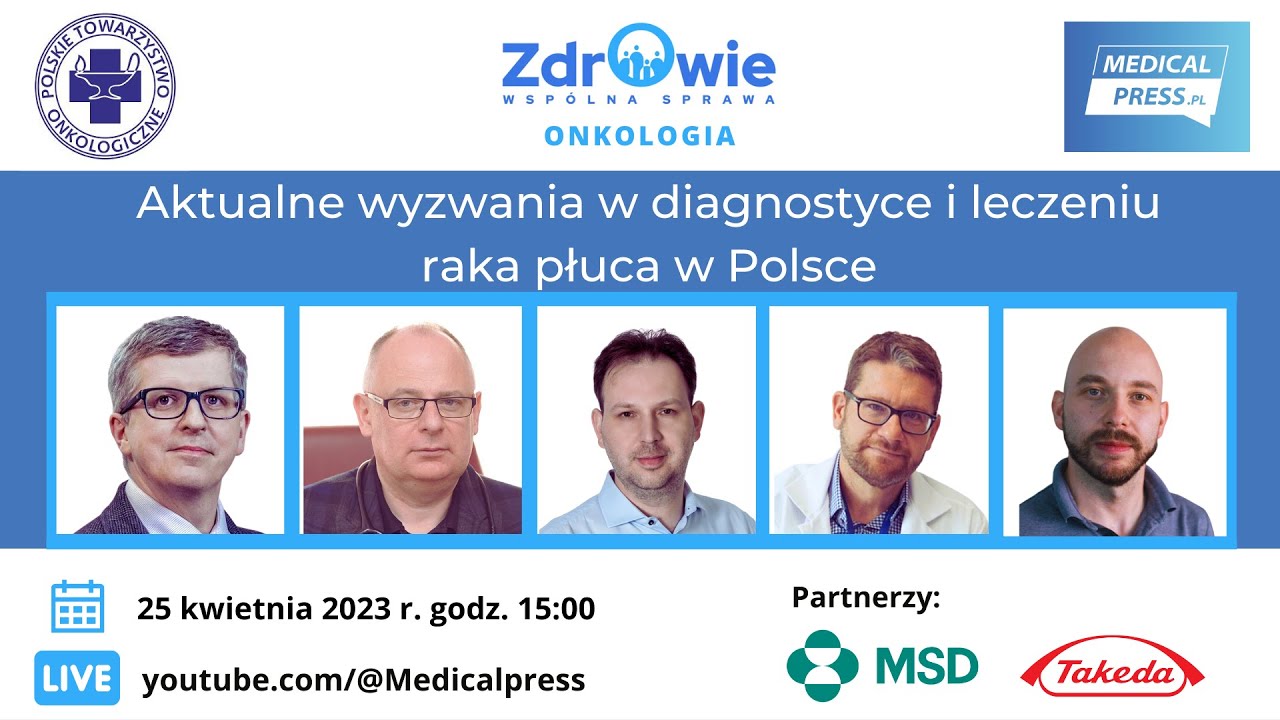Wyzwania w diagnostyce i leczeniu raka płuca w Polsce - debata z cyklu 