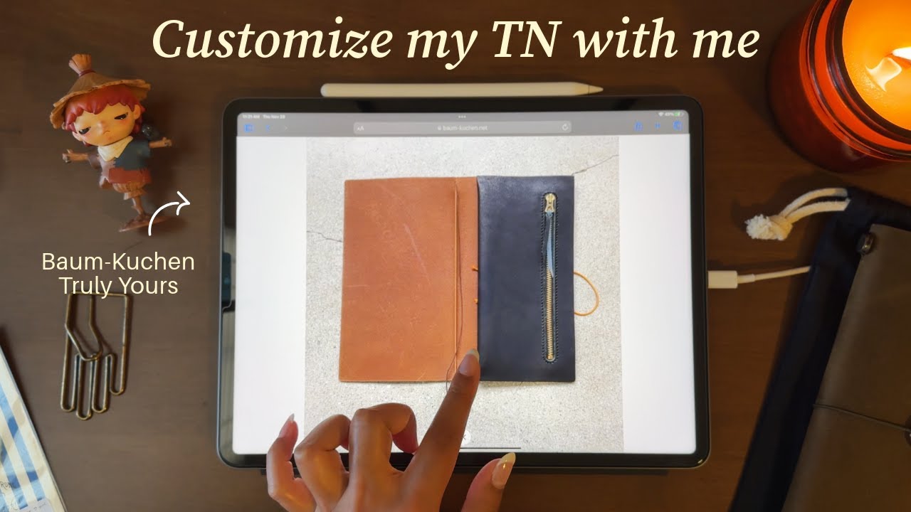 Customizing My Traveler's Notebook ✨ Baum-Kuchen Truly Yours
