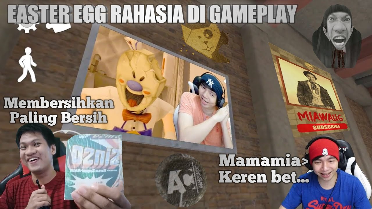Reaksi ACI GameSpot Dan MiawAug Kumpulan Easter EGG Saat Bermain ~ Ada Iklan Sinso :v