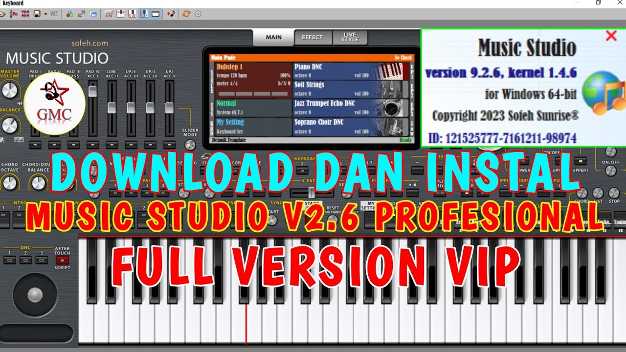 Cara Download dan Instal Music Studio V.2.6 | Terbaru 2023