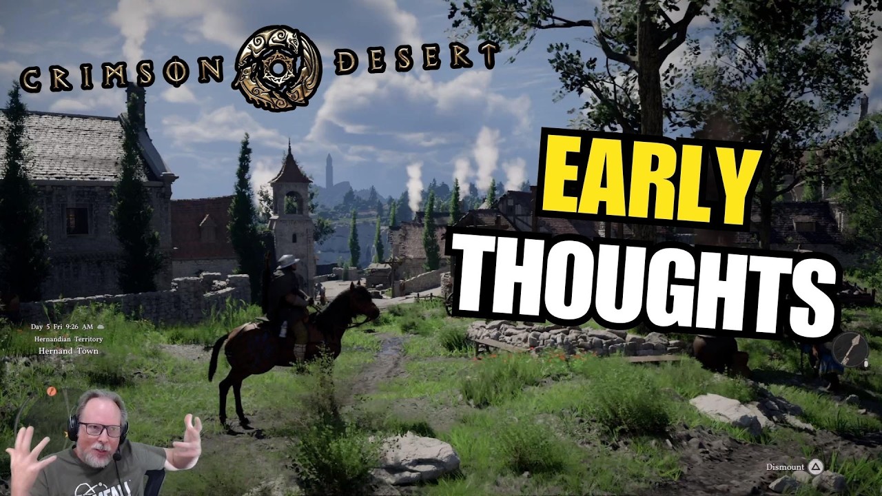 First Impressions of Crimson Desert - Early Thoughts with Renfail