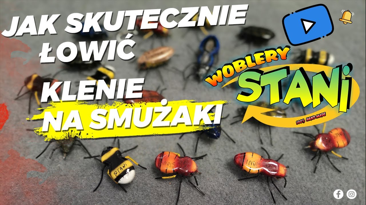JAK SKUTECZNIE ŁOWIĆ KLENIE NA SMUŻAKI / SPRZĘT / PRZYNĘTY / PORADY. CZĘŚĆ 1