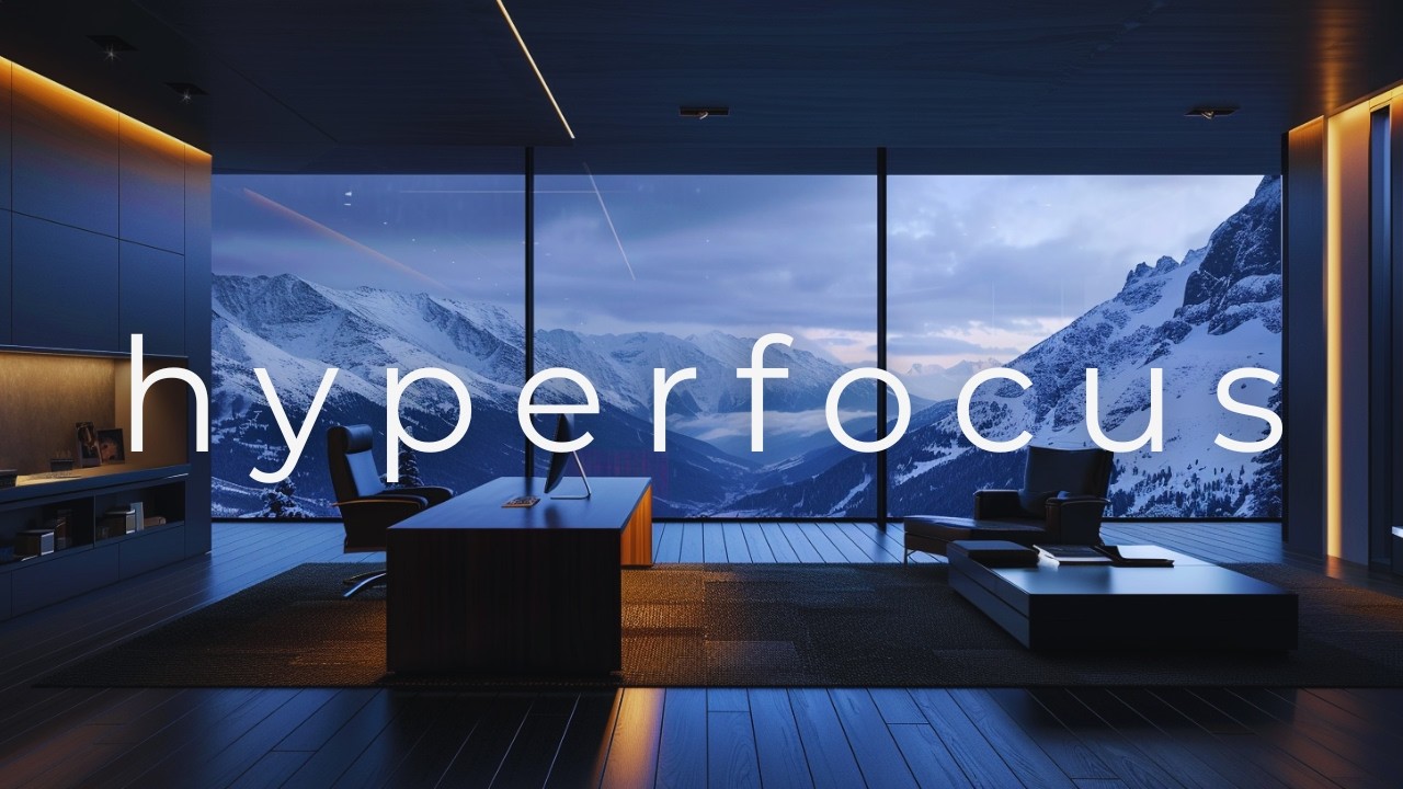 Hyperfocus | Luxury Night Ambient for Deep Work 2 Hours
