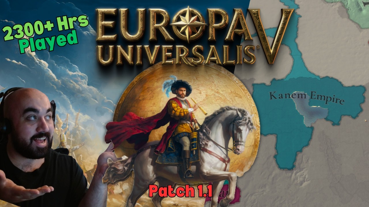 🔴 EU5: Starting Out as KANEM EMPIRE - Hidden OP Advances, Laws, and Privileges!