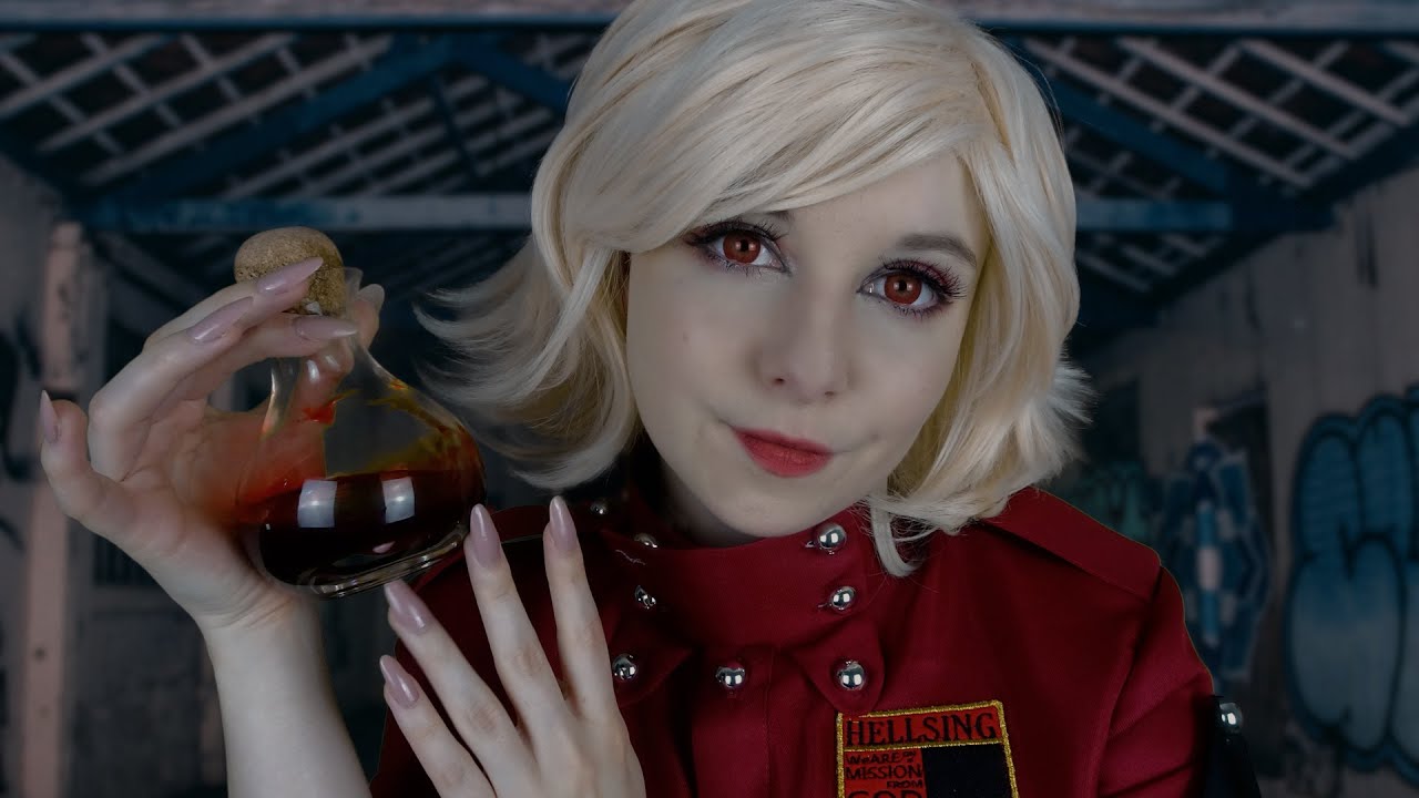 ♥ Turning You Into a Vampire to Save You ♥ Seras Victoria Hellsing ASMR (Soft Spoken British Accent)