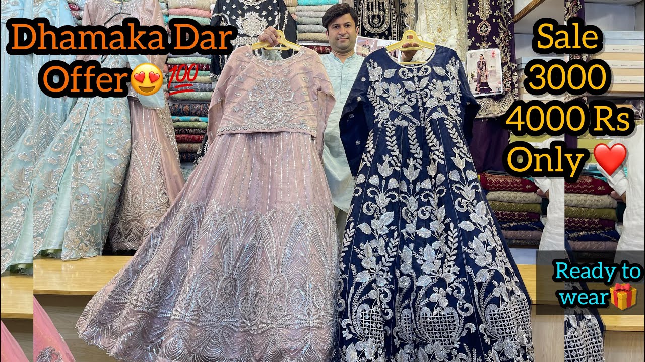 READY TO WEAR🔥SALE🔥Dresses❤️| Stiched Pakistani Designer dresses | Stiched Bridal & party wear❤️