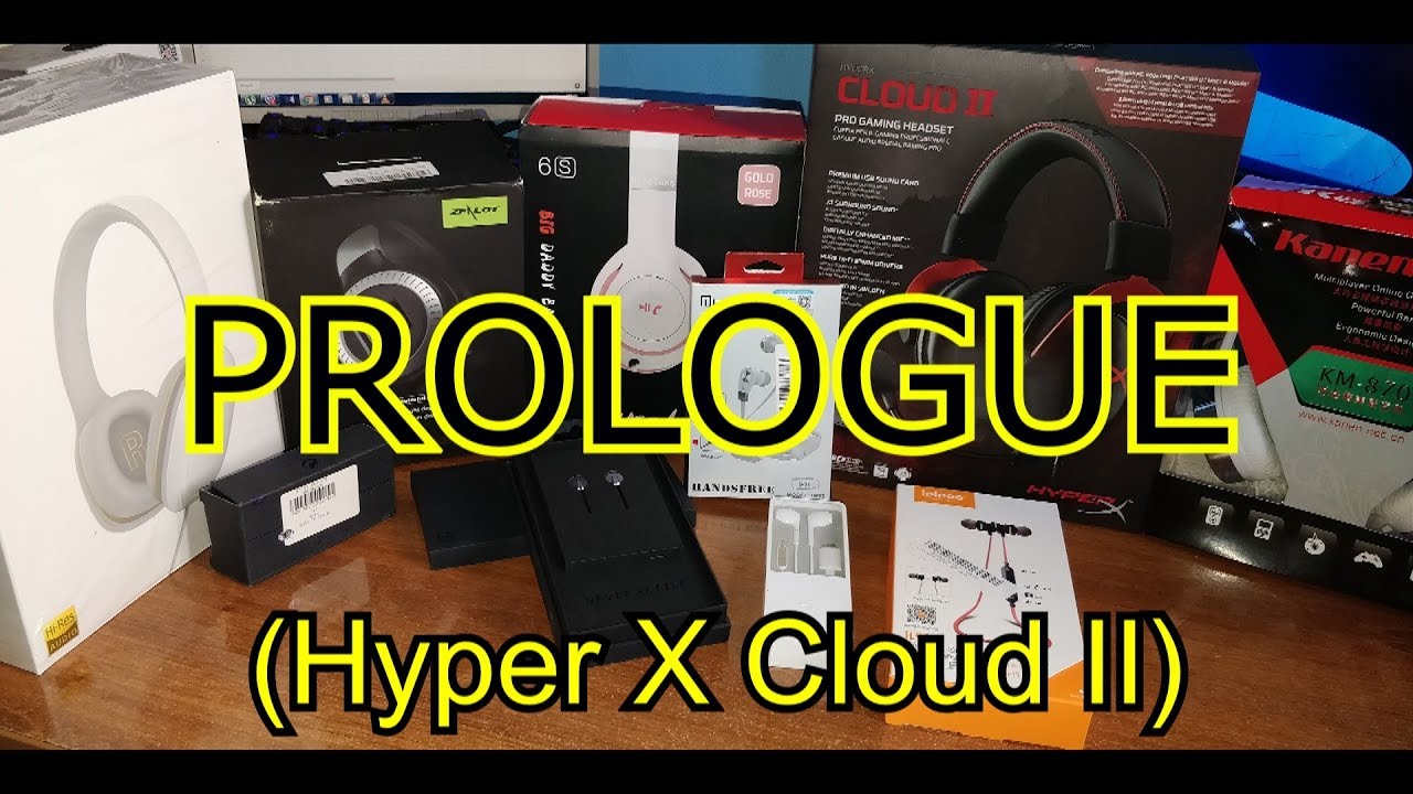 Mega Headphone Week : Prologue (πρόλογος) // Kingston Hyper X Cloud II