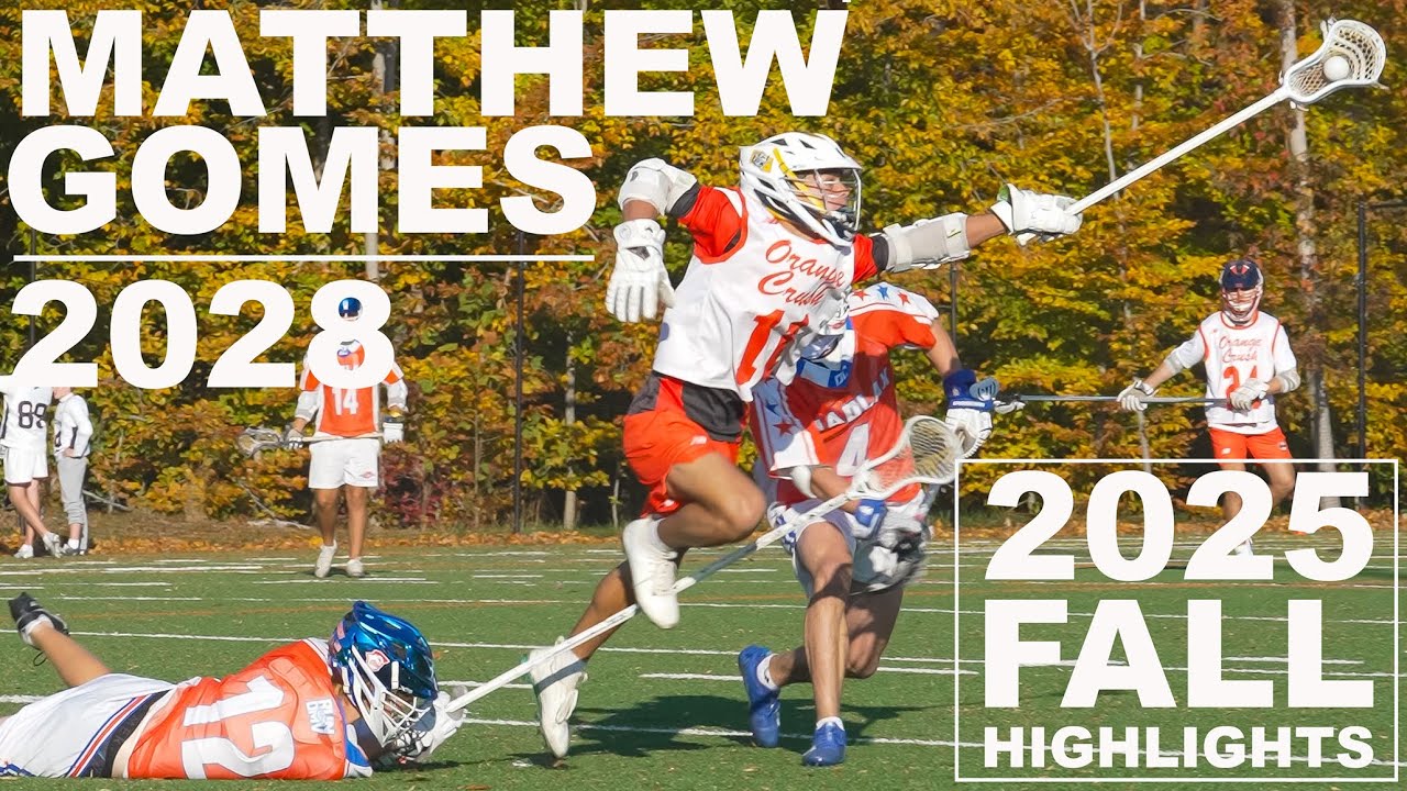 Matthew Gomes | 2028 Midfield/SSDM | 2025 Fall Lacrosse Highlights