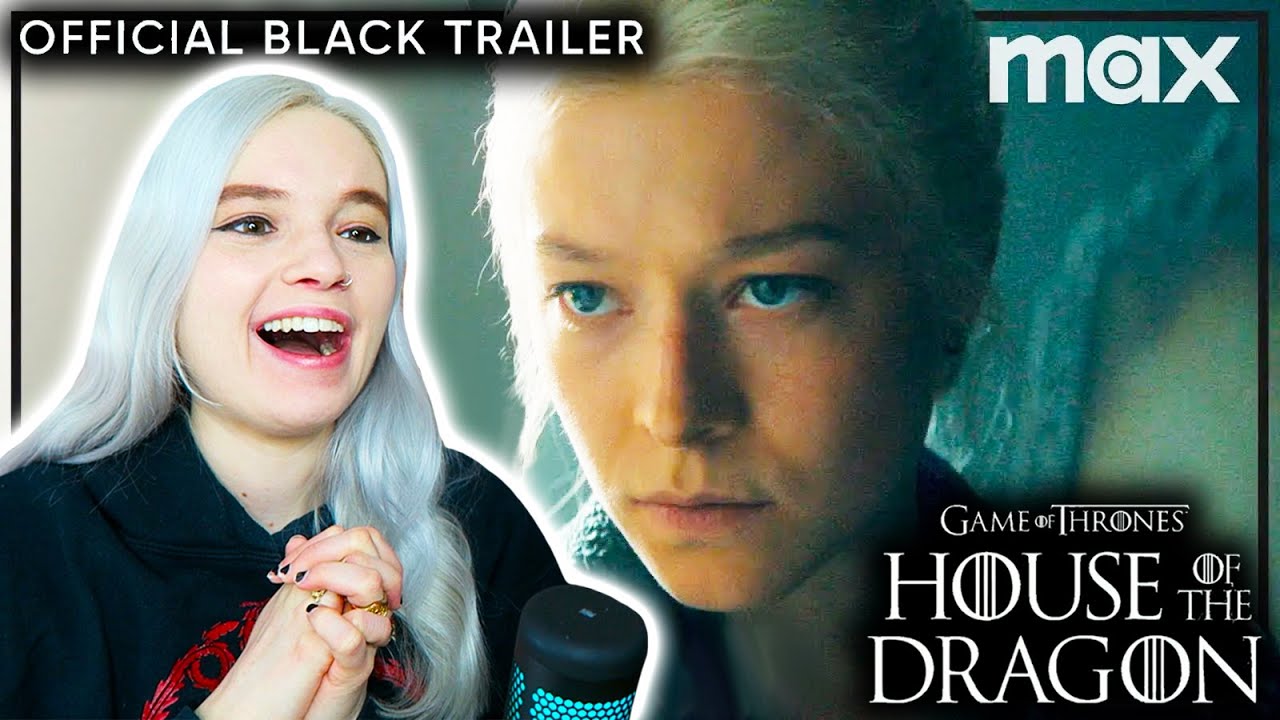 House of the Dragon | Official Black Trailer REACTION