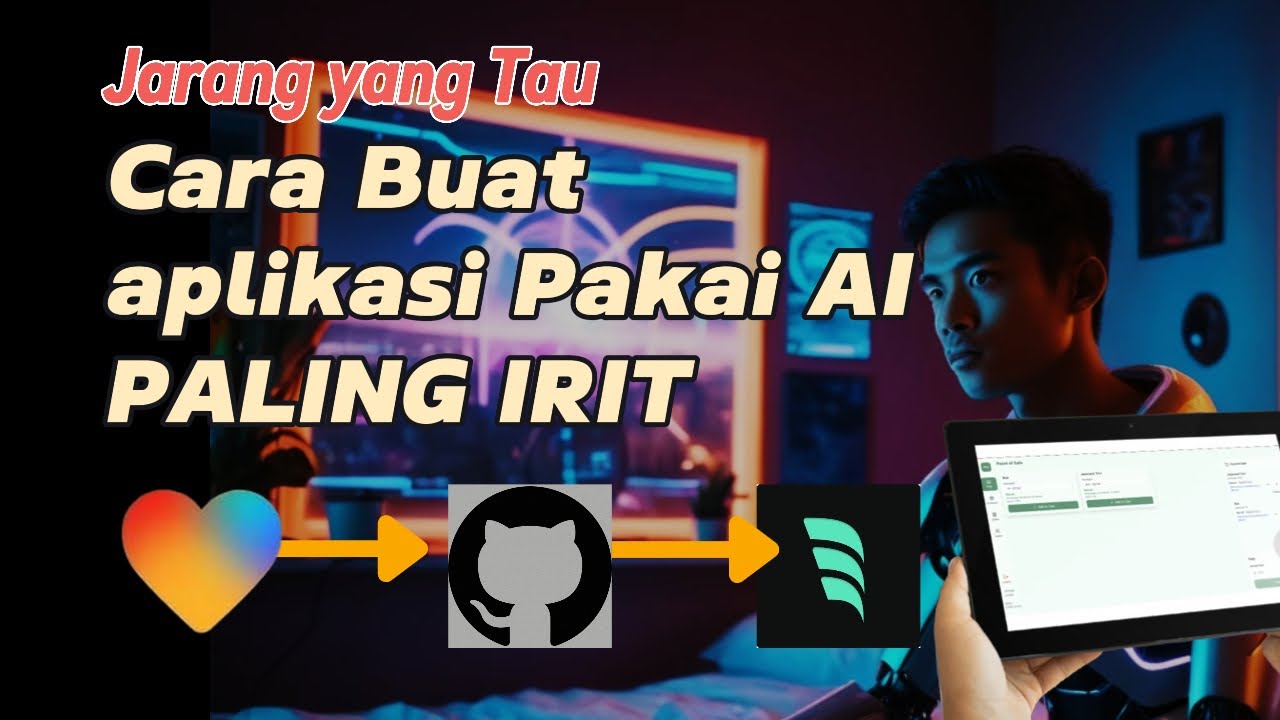 Lovable Habis Kuota? Tenang! CARA BUAT APP pakai AI UNLIMITED KUOTA | upload +pakai domain sendiri