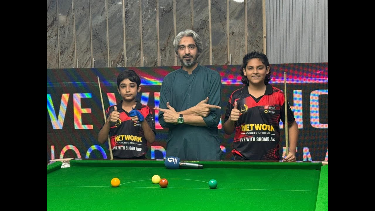 Hadi Vs Musa - Exhibition Match  - Network Snooker Academy Lahore - Live With Shoaib Arif