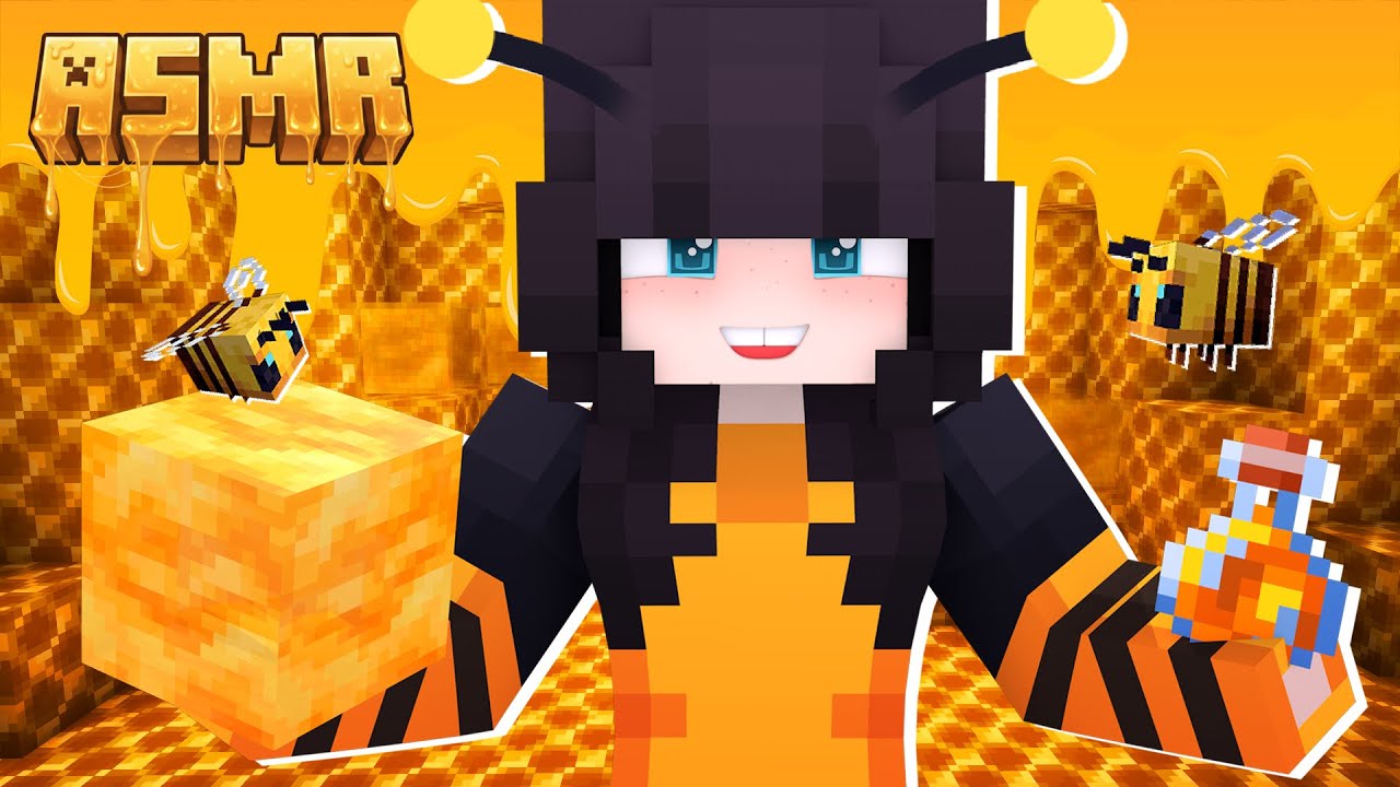 ASMR Quitando Miel 🍯 con Mouth Sounds INTENSOS 😴 en Minecraft