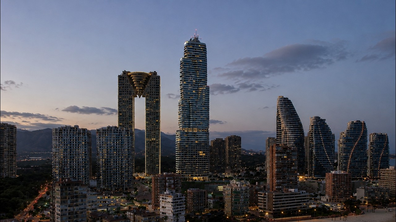 Este GIGANTE se CONSTRUIRÁ en Benidorm España