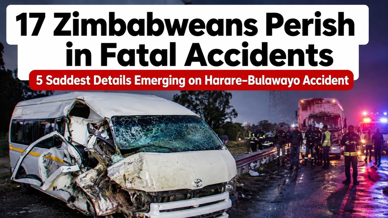 😭 Harare&ndash;Bulawayo Accident: 5 Saddest Details Emerging As Munenzva Accident Also Turns Deadly