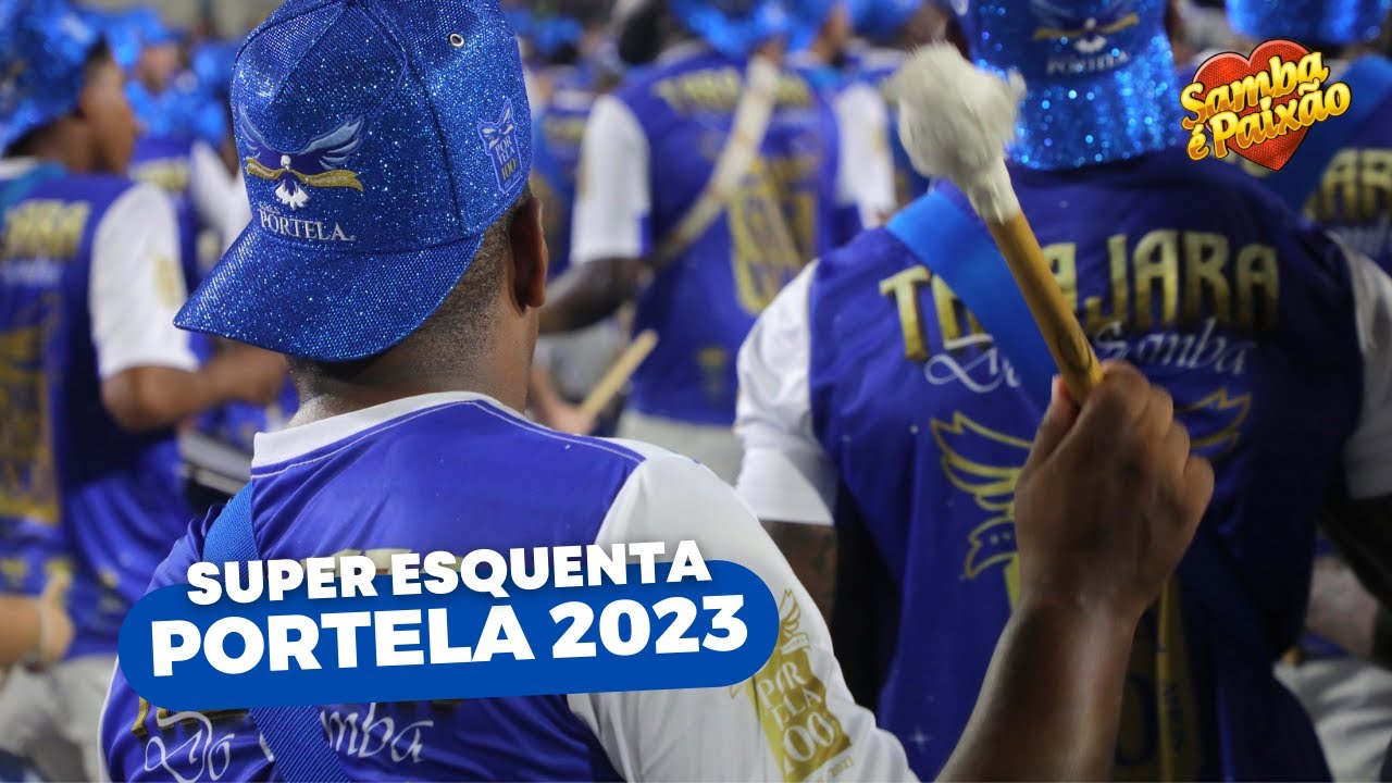Ensaios Técnicos 2023 | Super Esquenta Portela Ao Vivo Bateria Tabajara do Samba