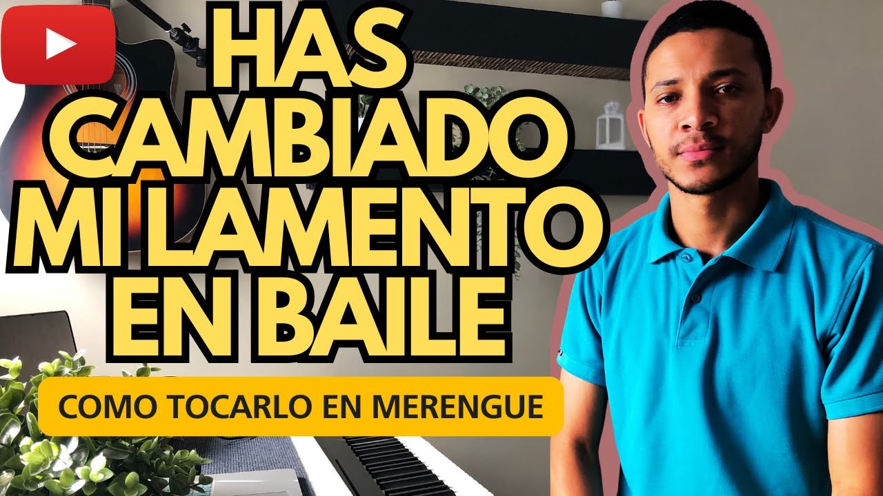 HAS CAMBIADO MI LAMENTO #merengue #piano #latinmusic #coritoscristianos