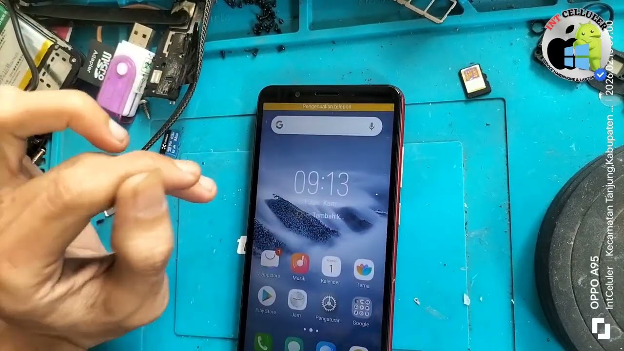 Memperbaiki Hp Vivo Y71 dan Seri lainnya Notifikasi Menganggu Pengecualian Telepon Via Unlocktool.