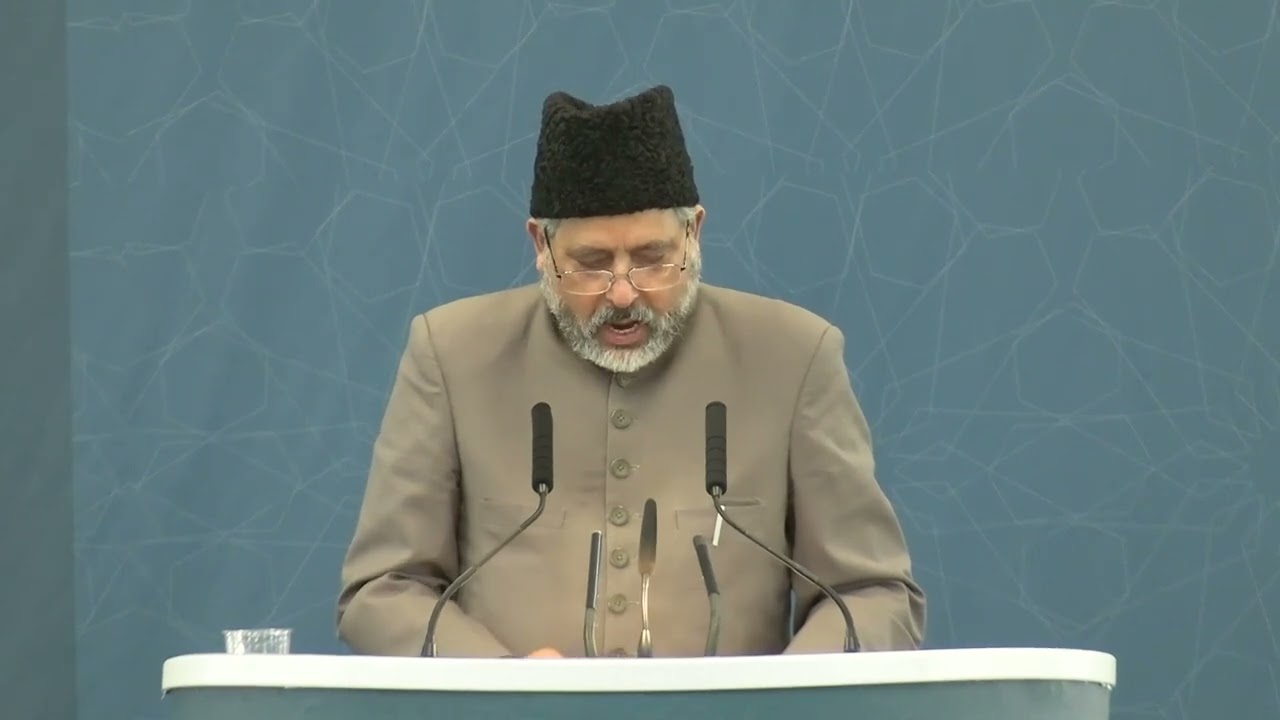 Urdu Speech on Khilafat-e-Ahmadiyya, by Abdul Majid Tahir (Add. Wakilul Tabshir) - Nordic Jalsa 2025