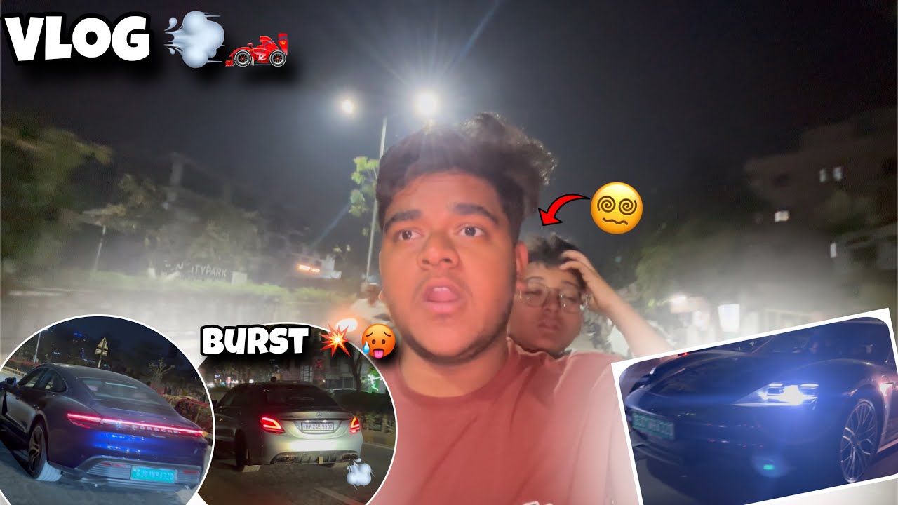 Ye Car Dekh ke to Dimag Hil Gaya 😵‍💫💨|| Daily Vlogs #dailyvlog #hype #trend #porche #viral #vlog 