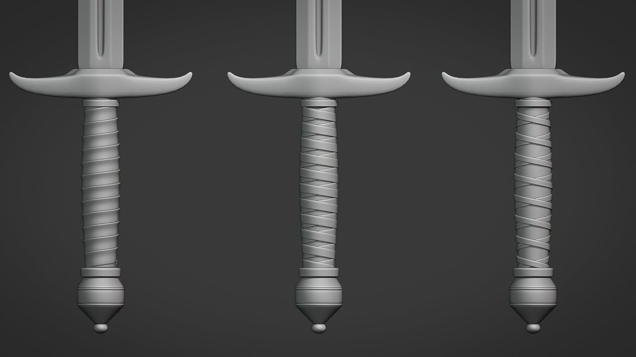 Blender 2.8 Wrap Handle с модификаторами