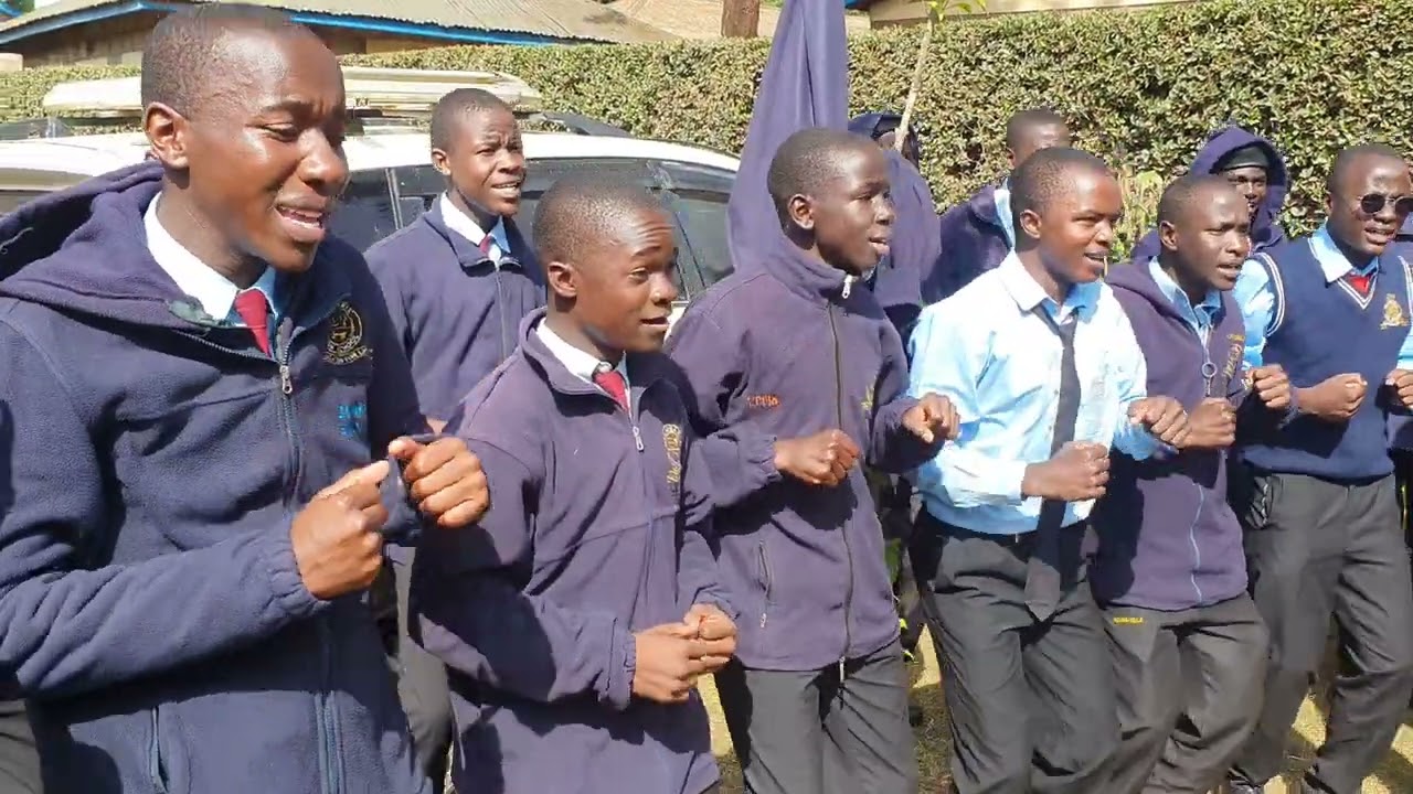 Nyambaria School singing 'Malaika' by Nyashinski 