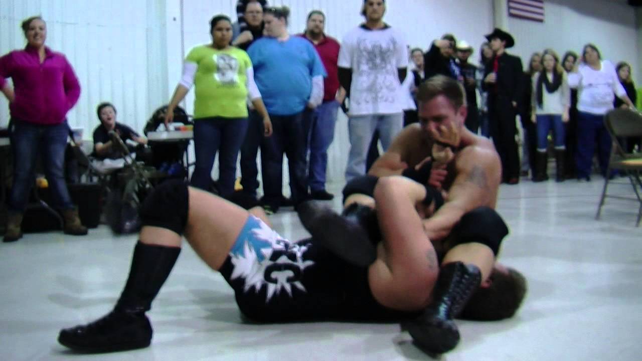 KC Rush vs Clay Moore Falls Count Anywhere 01/24/14 Gladeville TN